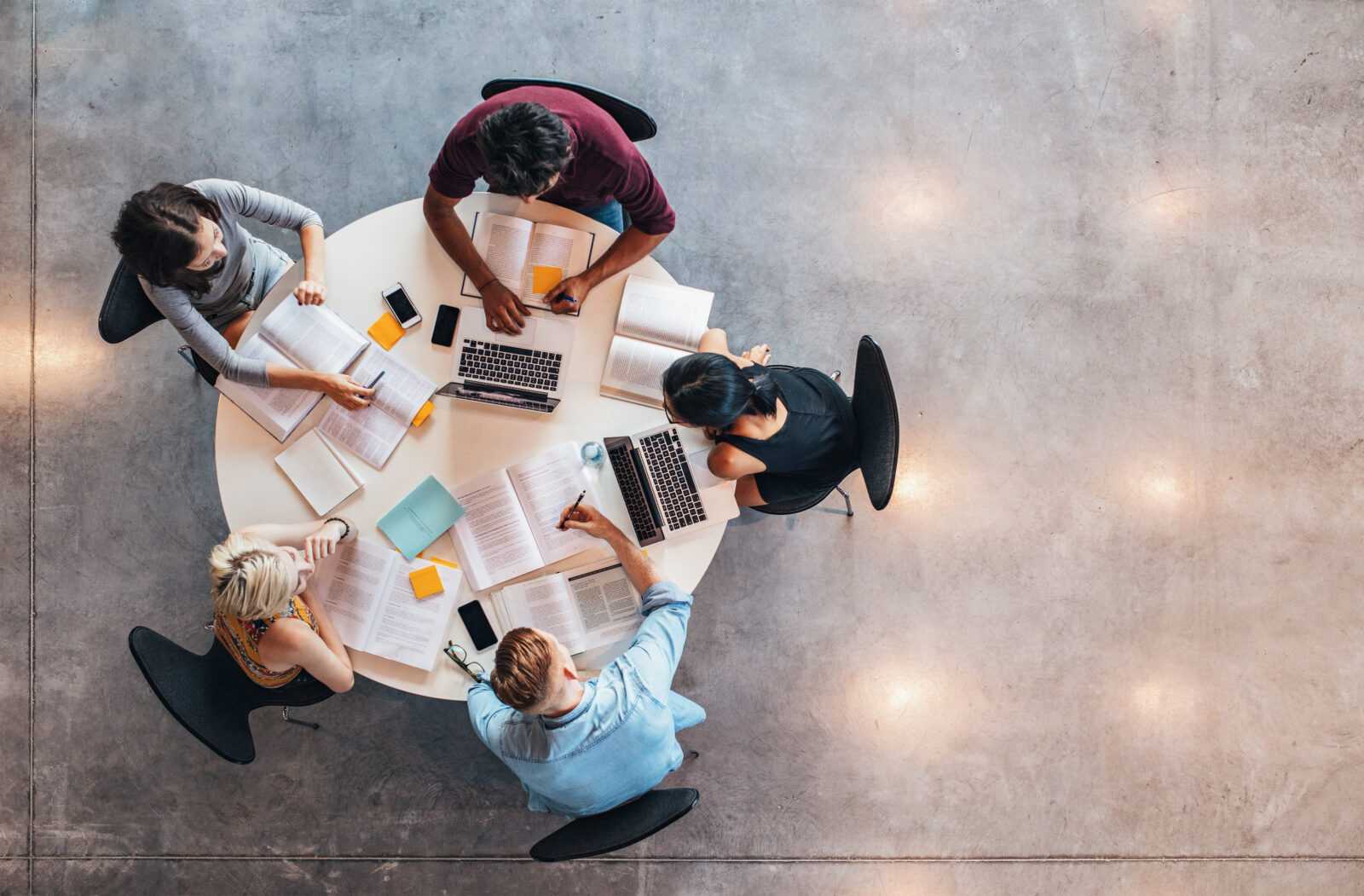 university-students-doing-group-study